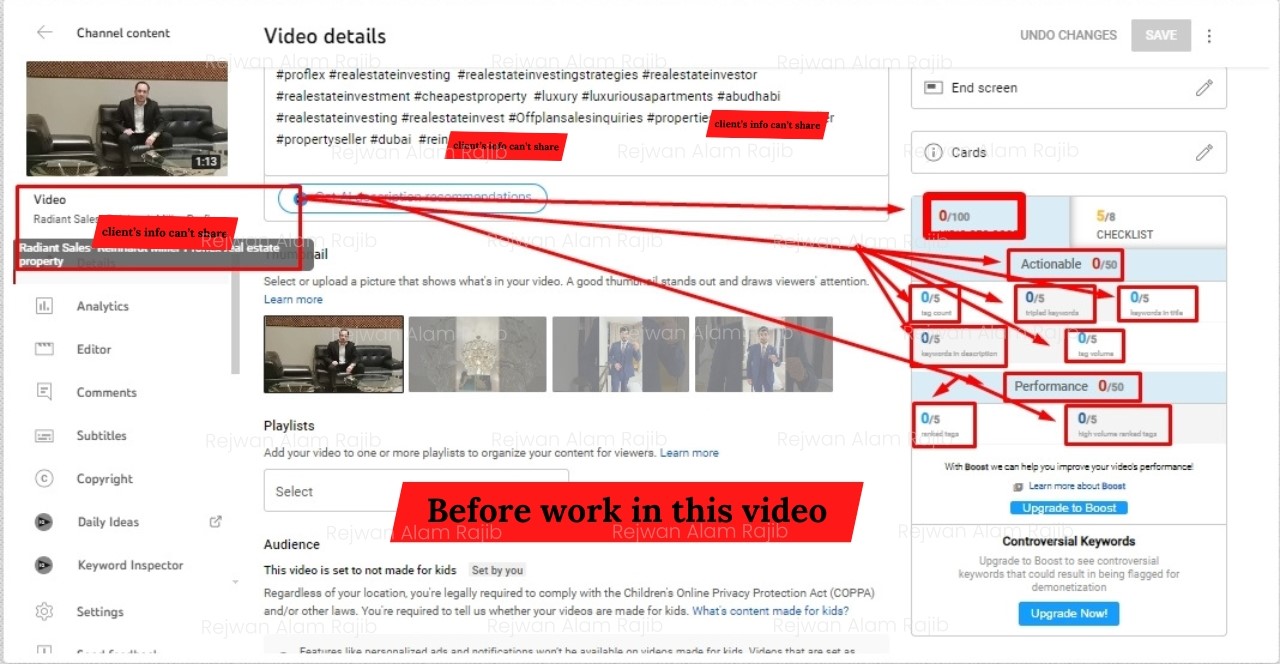 youtube SEO, your channel growth manager video top ranking expert yt