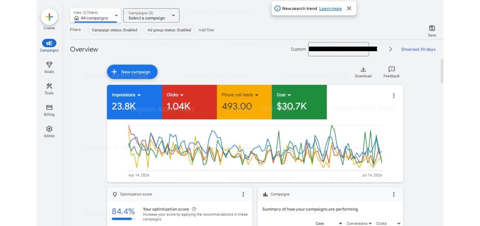 Google Ads Adwords ppc advertising google marketing Portfolio work good results